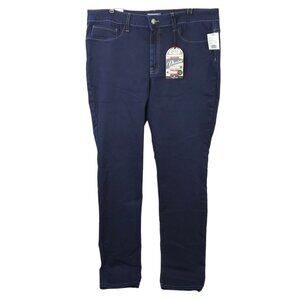 Cello Jeans Womens Size 22 High Rise Stretch Denim Vintage Dark Wash NWT